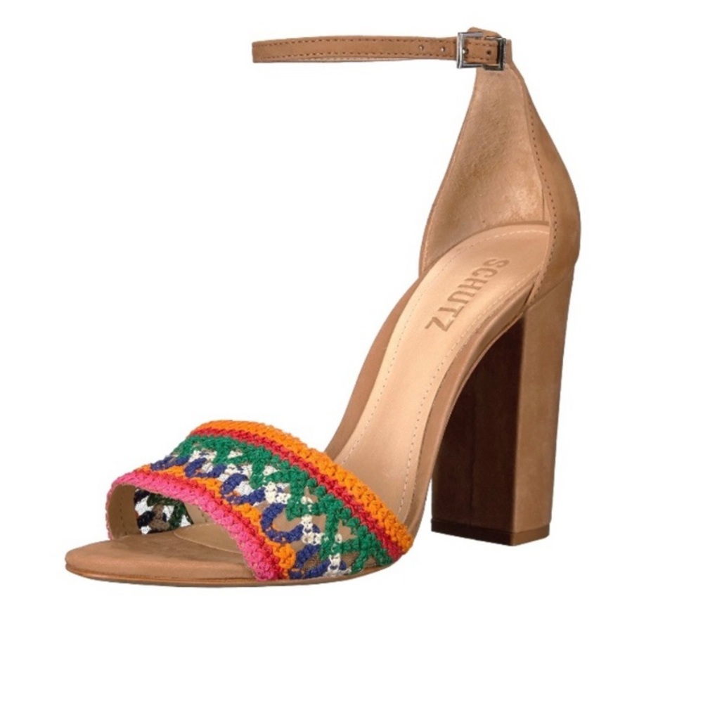 SCHUTZ Joana Block Heel Sandal